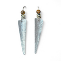 Shard textured metal dangles