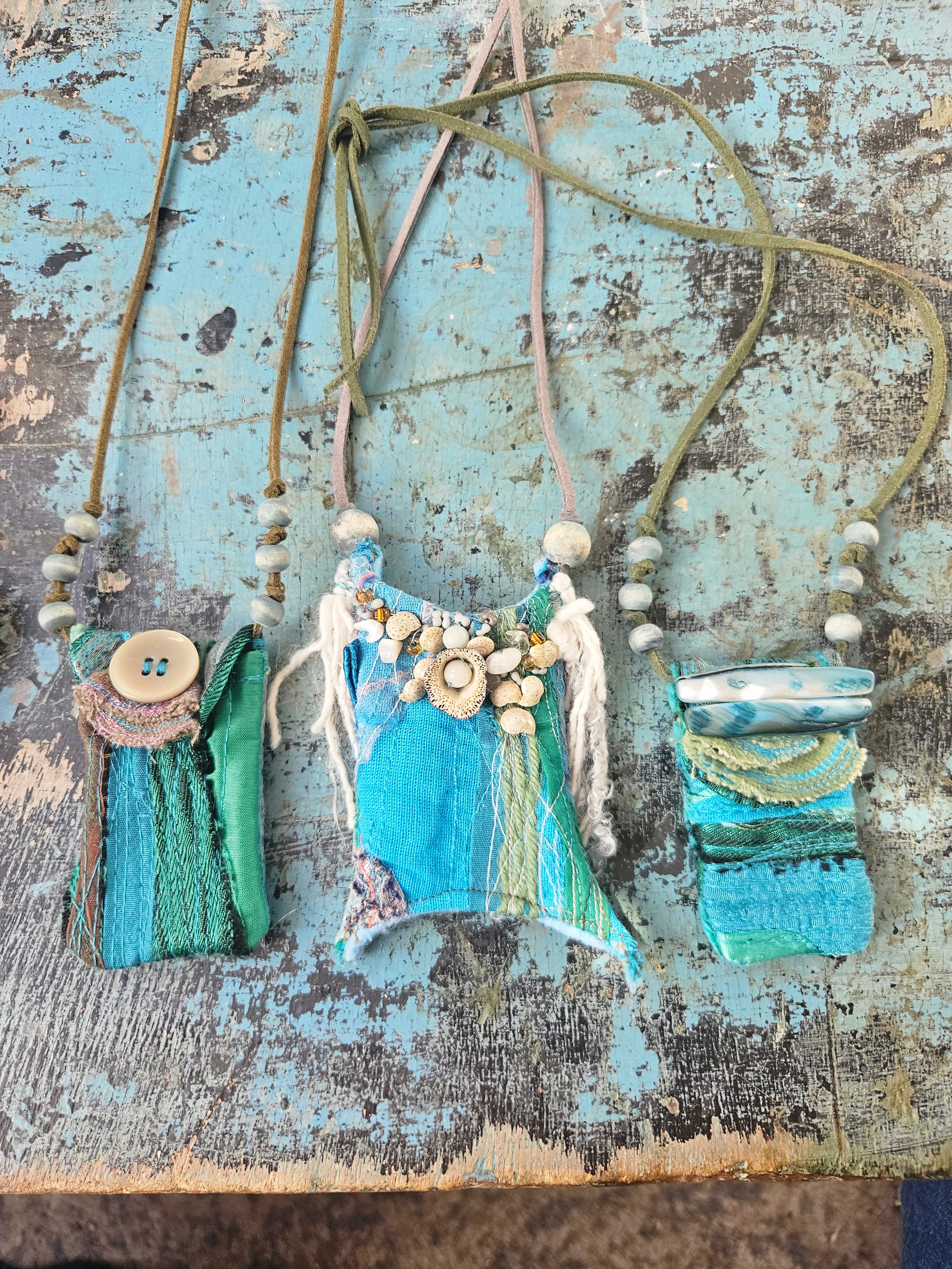 Beach treasures pouch