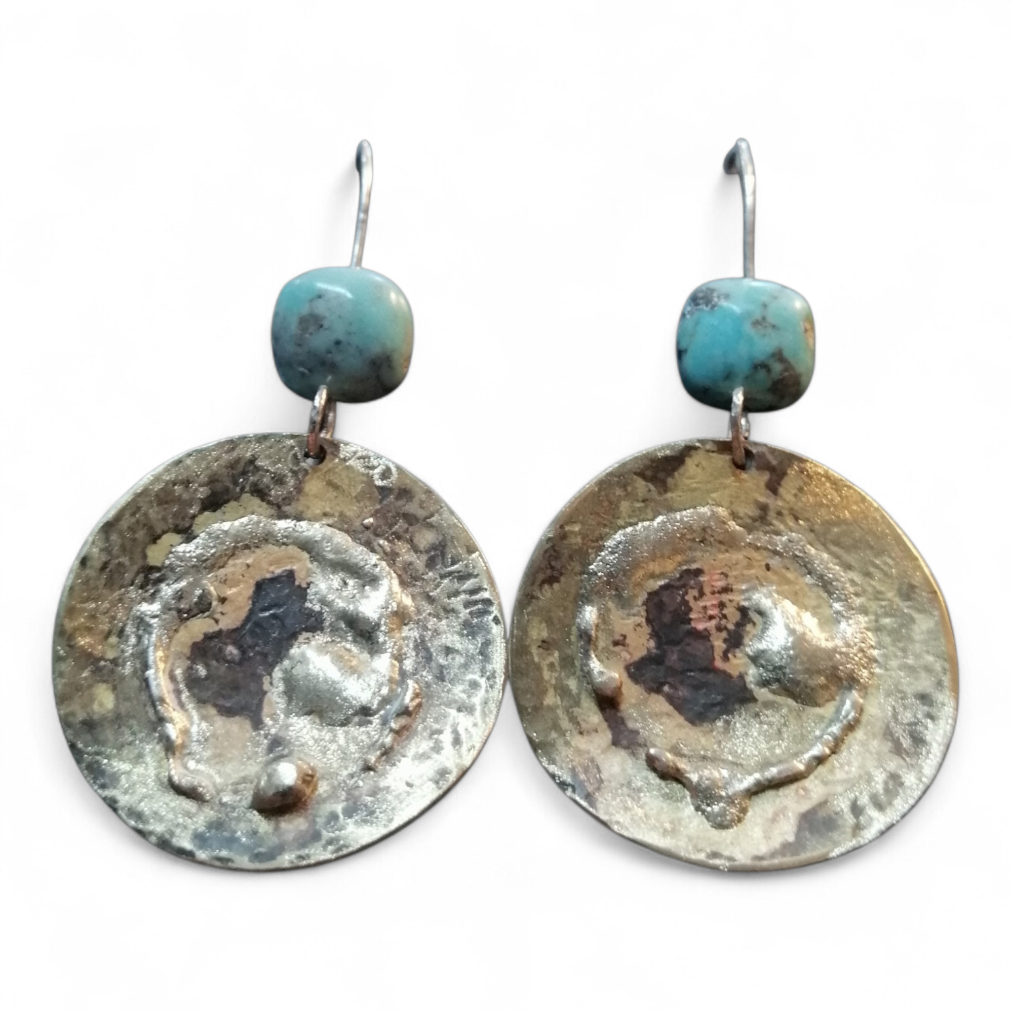 Ancient treasures disc dangles