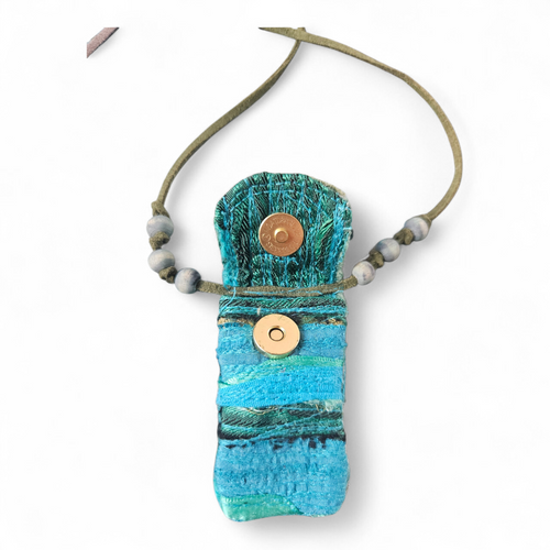 Beach treasures pouch